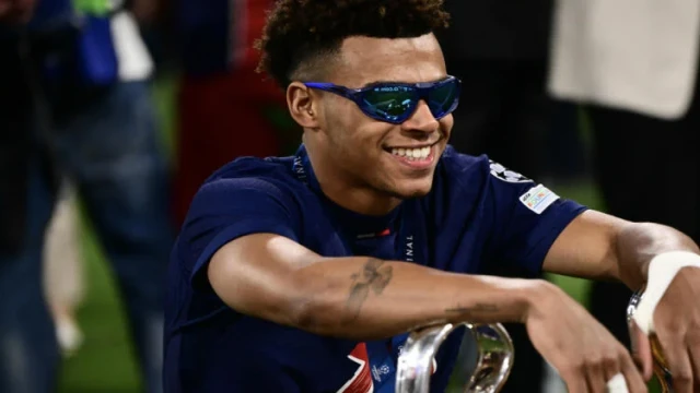 Teenager Doue caps dream season by starring in PSG's Champions League triumph