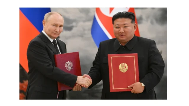 North Korea says military ties with Russia to ensure 'peace
